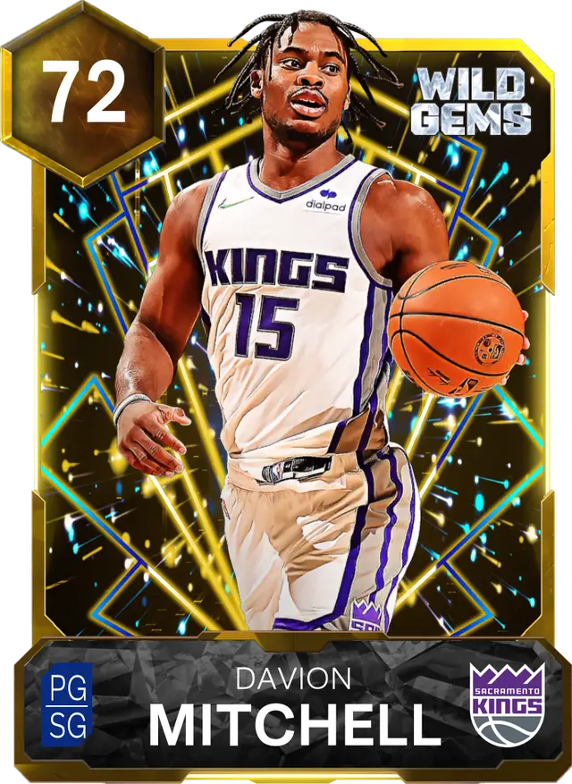 (GOLD) Davion Mitchell (72 OVR)