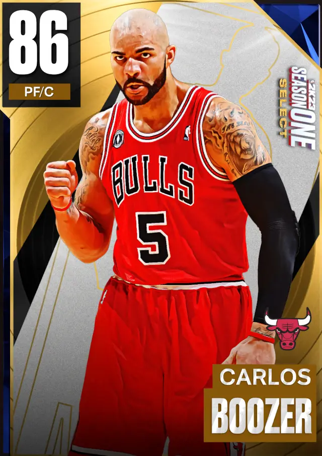(SAPPHIRE) Carlos Boozer (86 OVR)