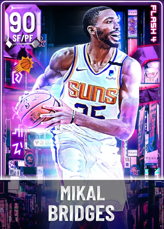 (AMETHYST) Mikal Bridges (90 OVR)