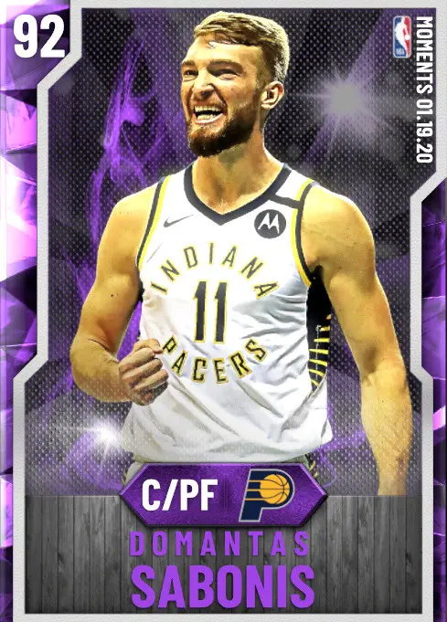 (AMETHYST) Domantas Sabonis (92 OVR)