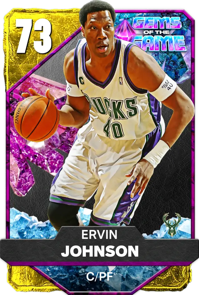 73 Ervin Johnson | Gold Gems of the Game