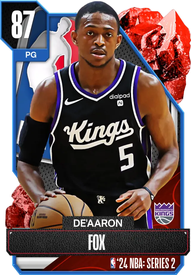 (RUBY) De'Aaron Fox (87 OVR)