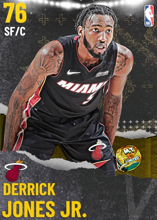 (GOLD) Derrick Jones Jr. (76 OVR)