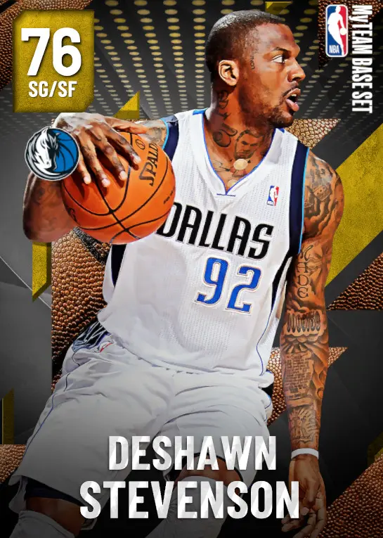 (GOLD) DeShawn Stevenson (76 OVR)