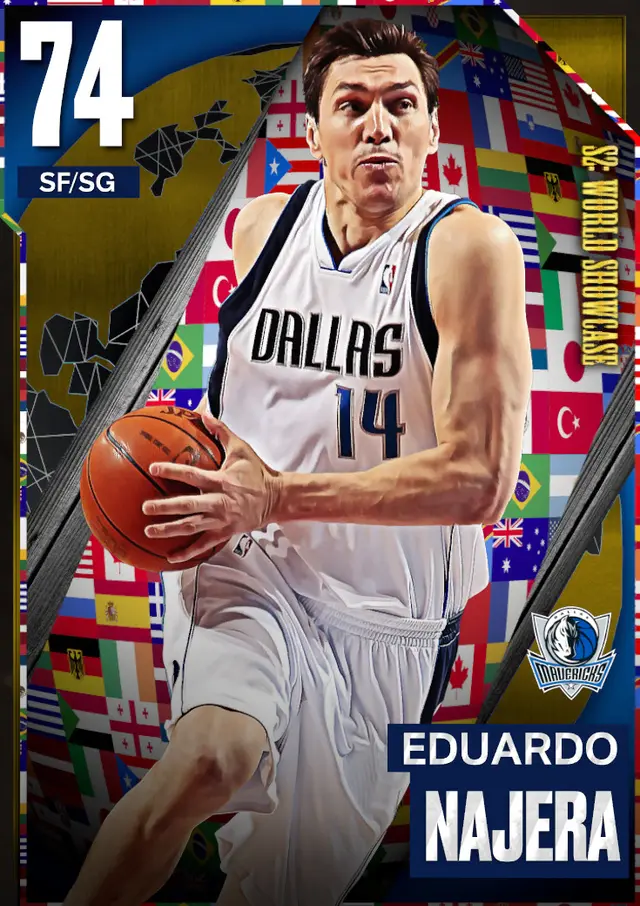 (GOLD) Eduardo Najera (74 OVR)