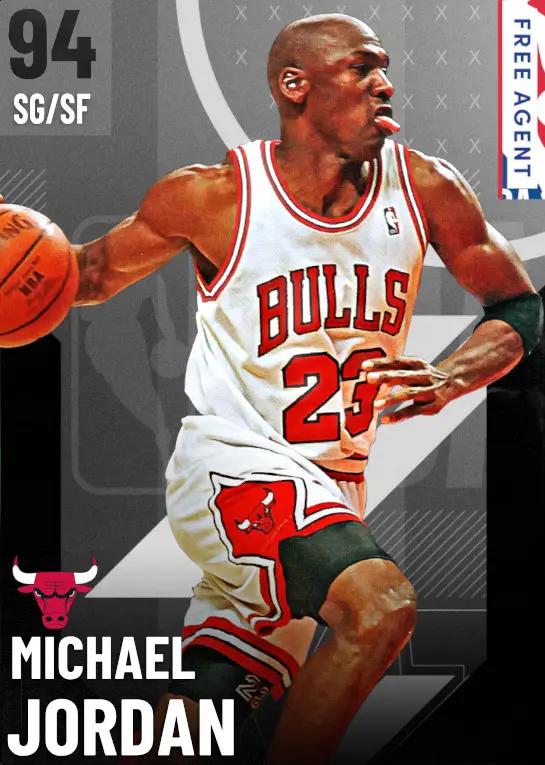 (FREEAGENT) Michael Jordan (94 OVR)