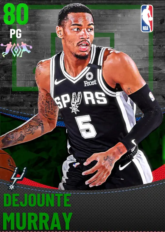 (EMERALD) Dejounte Murray (80 OVR)