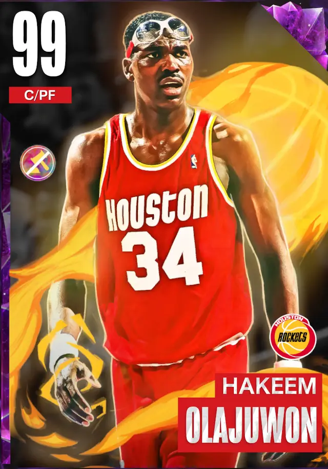 (DM) Hakeem Olajuwon (99 OVR)