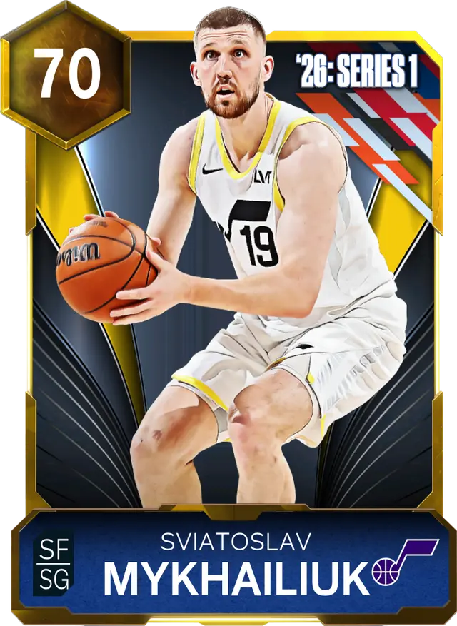(GOLD) Sviatoslav Mykhailiuk (70 OVR)