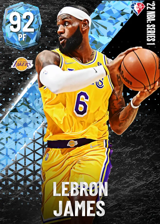 (DIAMOND) LeBron James (92 OVR)