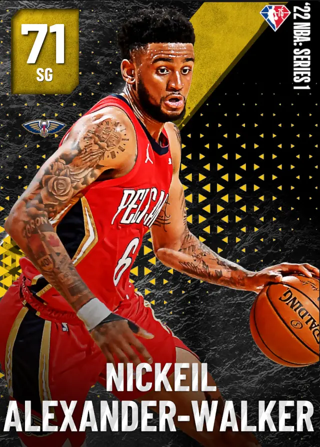 (GOLD) Nickeil Alexander-Walker (71 OVR)