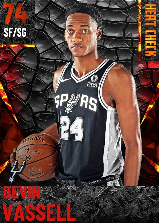 (SILVER) Devin Vassell (74 OVR)