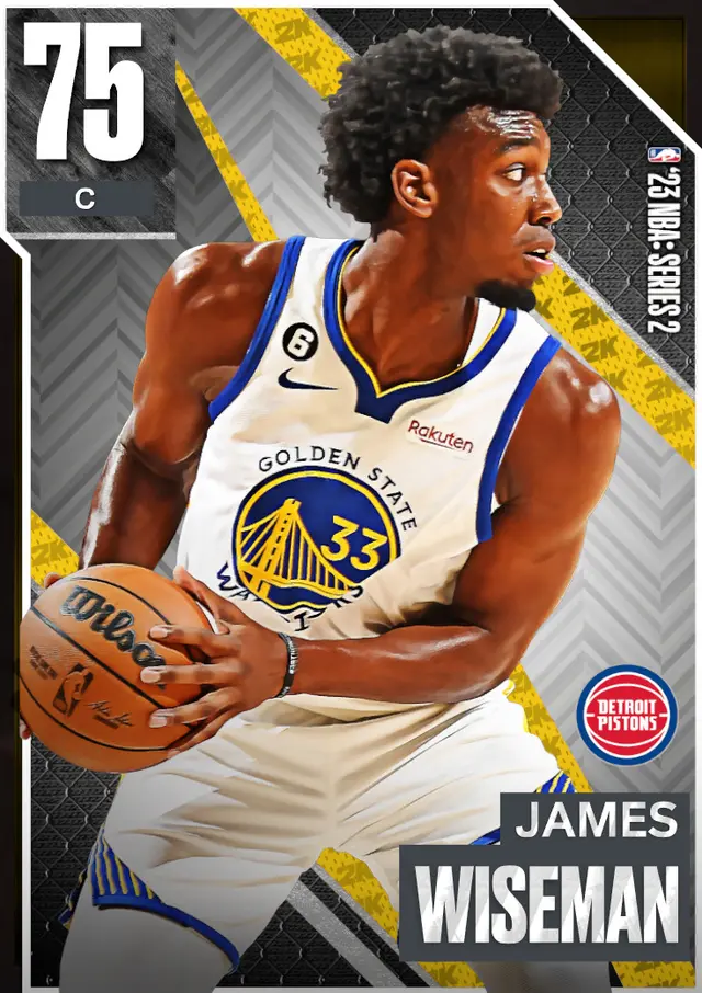 (GOLD) James Wiseman (75 OVR)