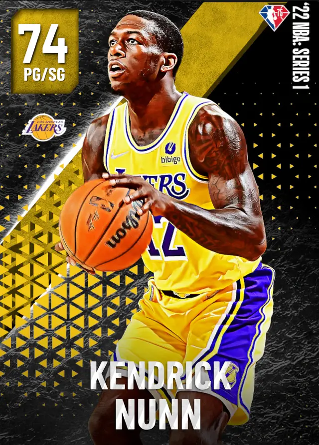 (GOLD) Kendrick Nunn (74 OVR)