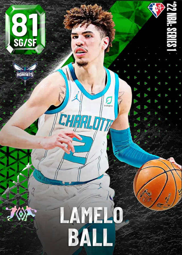 (EMERALD) LaMelo Ball (81 OVR)
