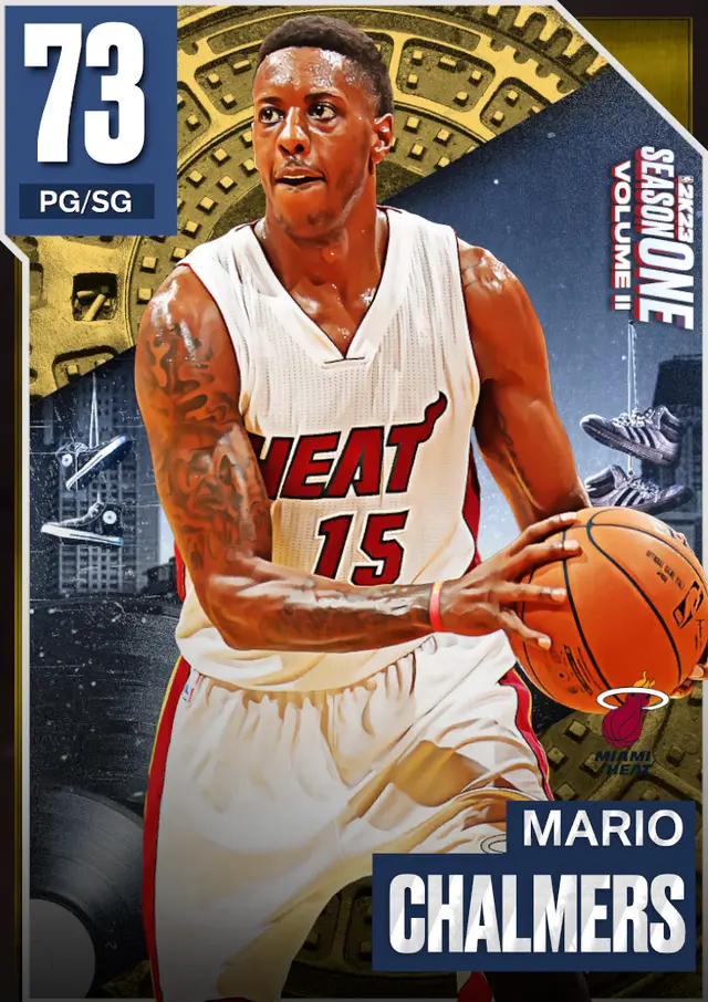 (GOLD) Mario Chalmers (73 OVR)