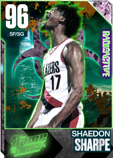 RADIOACTIVE 2k21 theme Shaedon Sharpe
