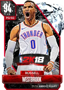 94 Russell Westbrook | 25th Anniversary
