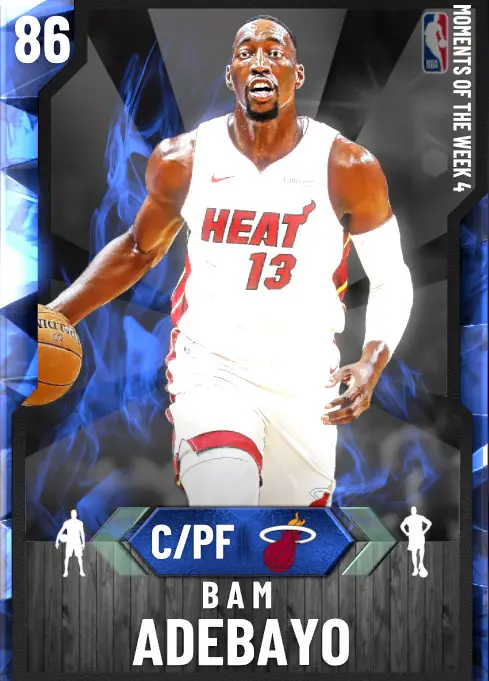 (SAPPHIRE) Bam Adebayo (86 OVR)