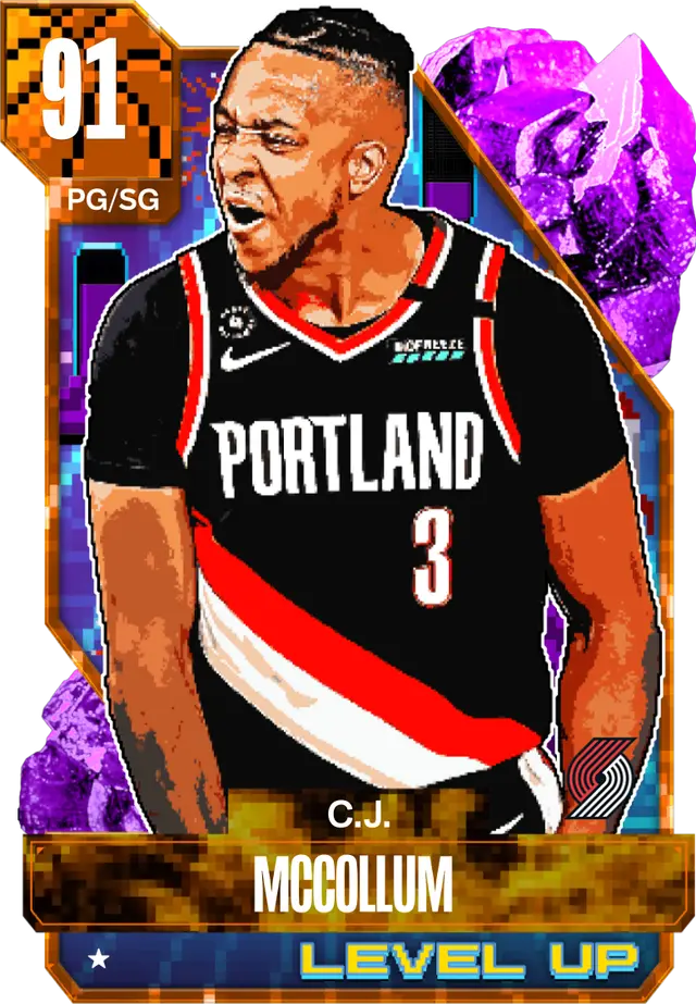 (AMETHYST) C.J. McCollum (91 OVR)