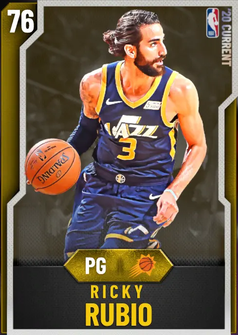 (GOLD) Ricky Rubio (76 OVR)