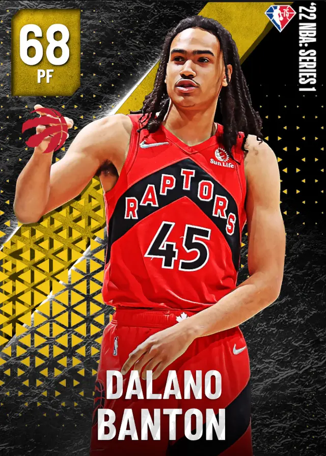 (GOLD) Dalano Banton (68 OVR)