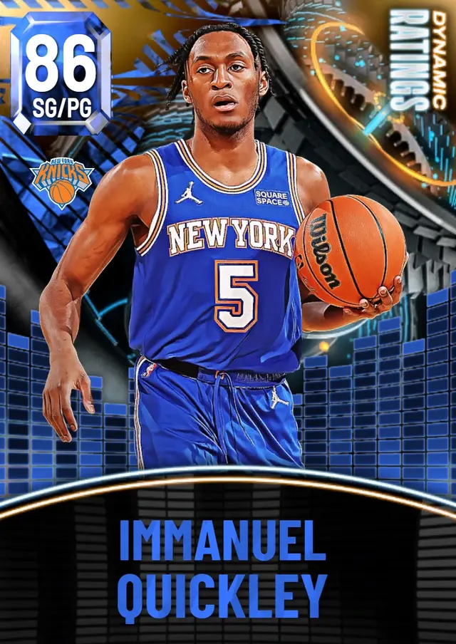 (SAPPHIRE) Immanuel Quickley (86 OVR)