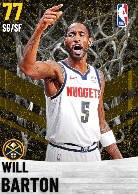 (GOLD) Will Barton (77 OVR)