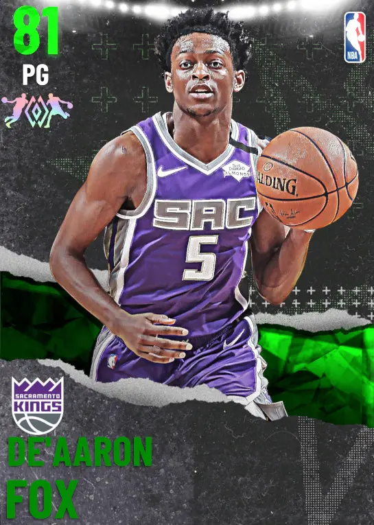 (EMERALD) De'Aaron Fox (81 OVR)