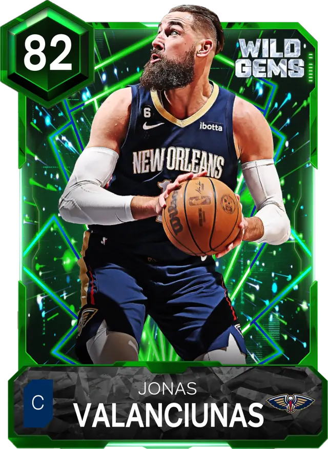 (EMERALD) Jonas Valanciunas (82 OVR)