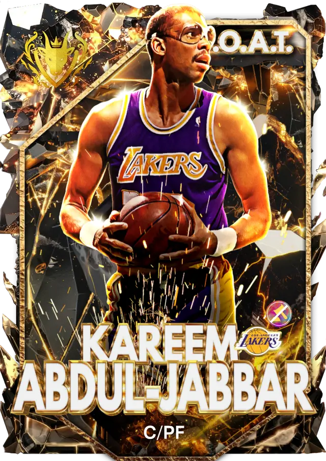 (GOAT) Kareem Abdul-Jabbar (99 OVR)