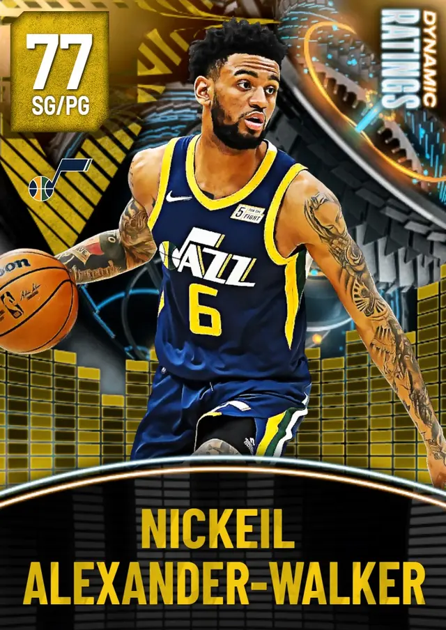 (GOLD) Nickeil Alexander-Walker (77 OVR)
