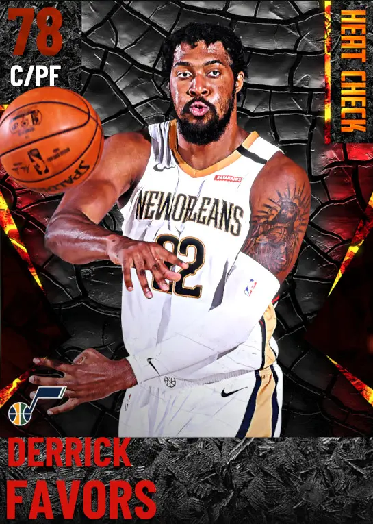 (GOLD) Derrick Favors (78 OVR)