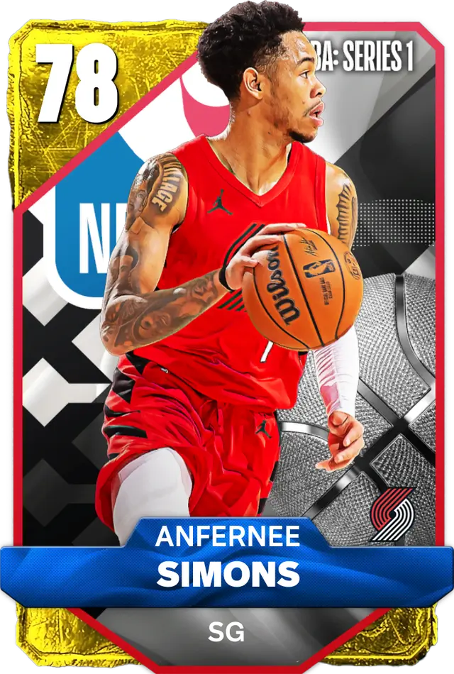 (GOLD) Anfernee Simons (78 OVR)