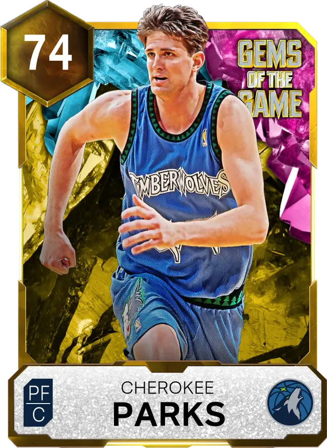 74 Cherokee Parks | Gold Gems of the Game