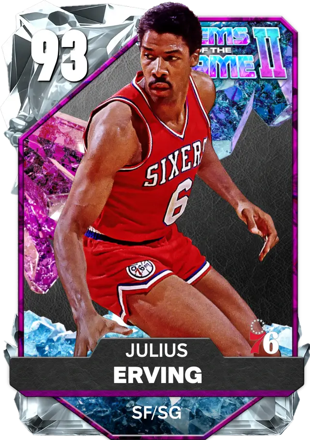 (DIAMOND) Julius Erving (93 OVR)