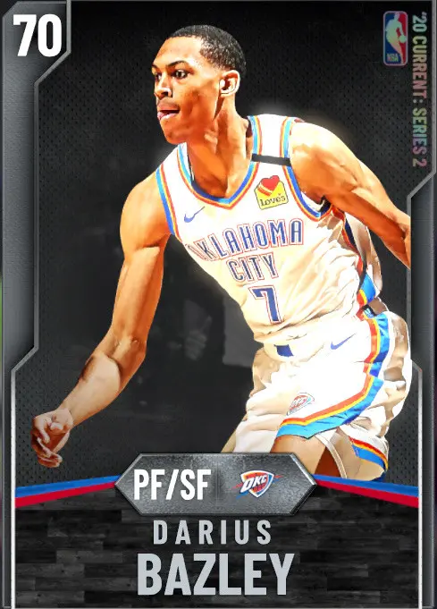 (SILVER) Darius Bazley (70 OVR)