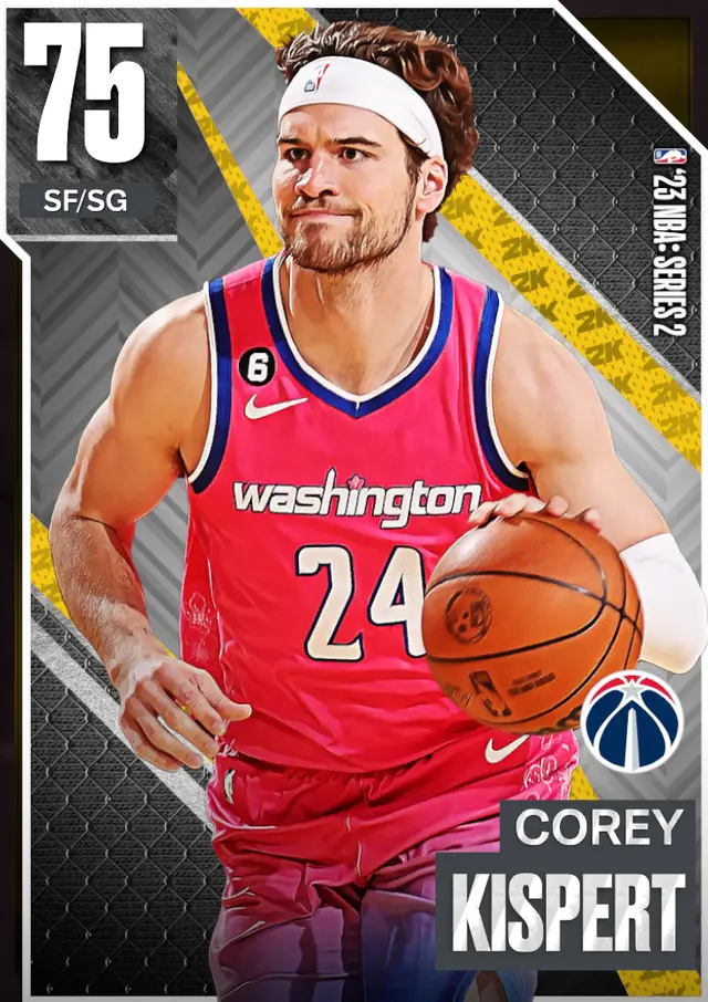(GOLD) Corey Kispert (75 OVR)