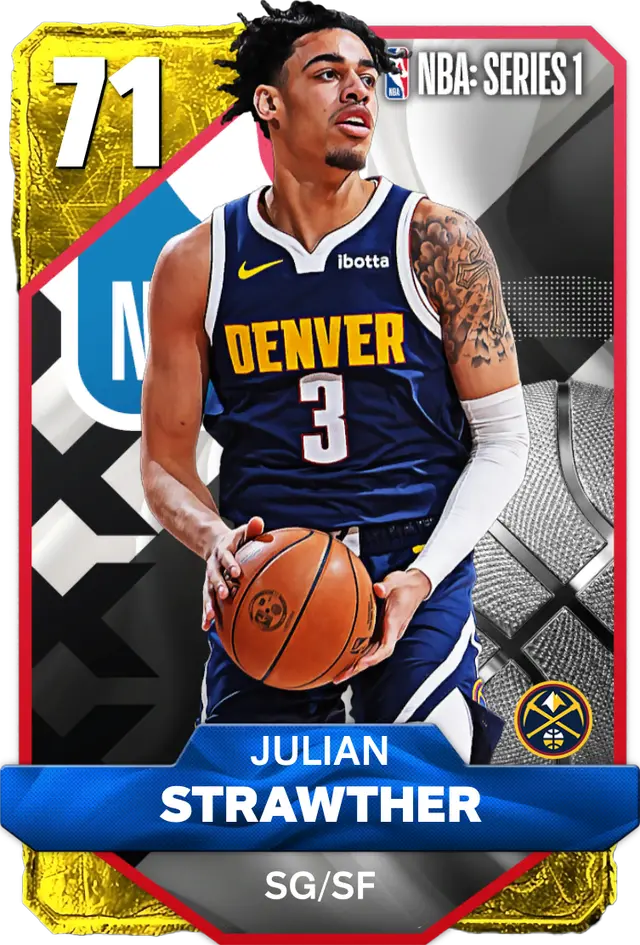(GOLD) Julian Strawther (71 OVR)