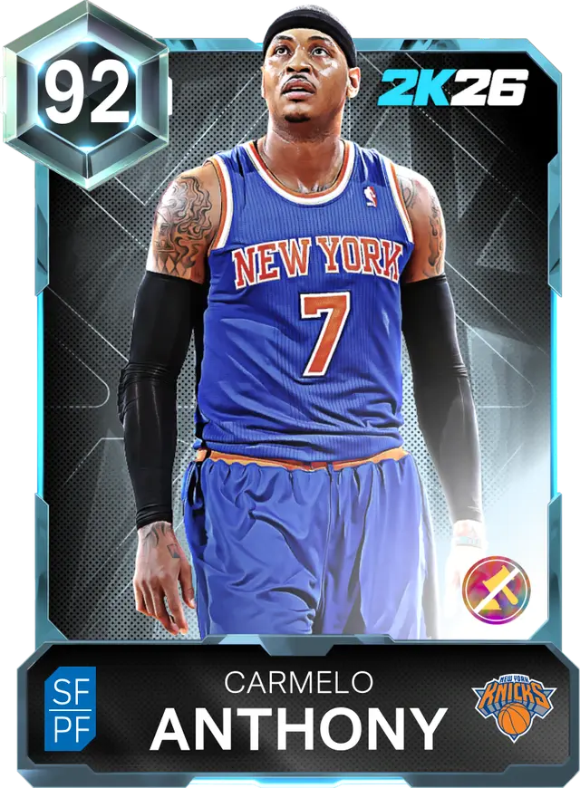 (DIAMOND) Carmelo Anthony (92 OVR)