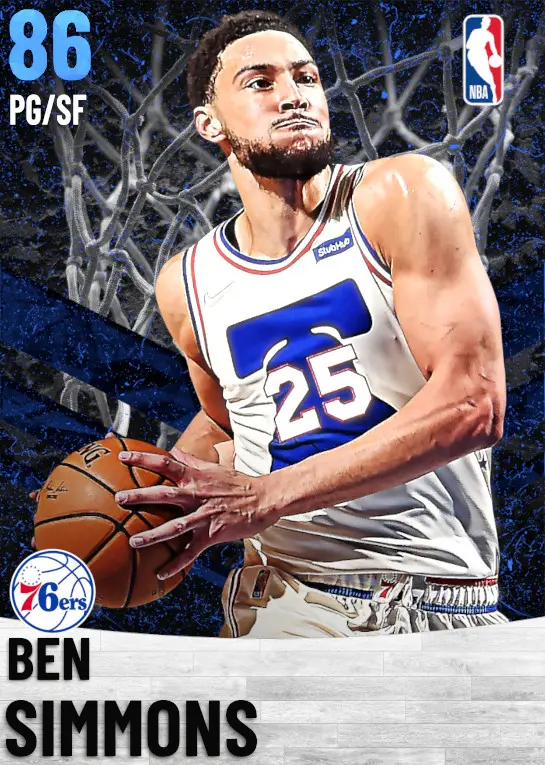 (SAPPHIRE) Ben Simmons (86 OVR)