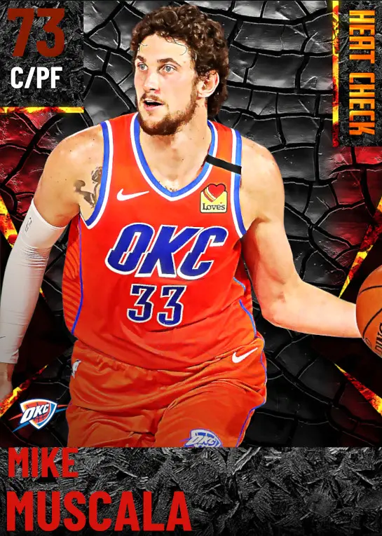 73 Mike Muscala | Oklahoma City Thunder