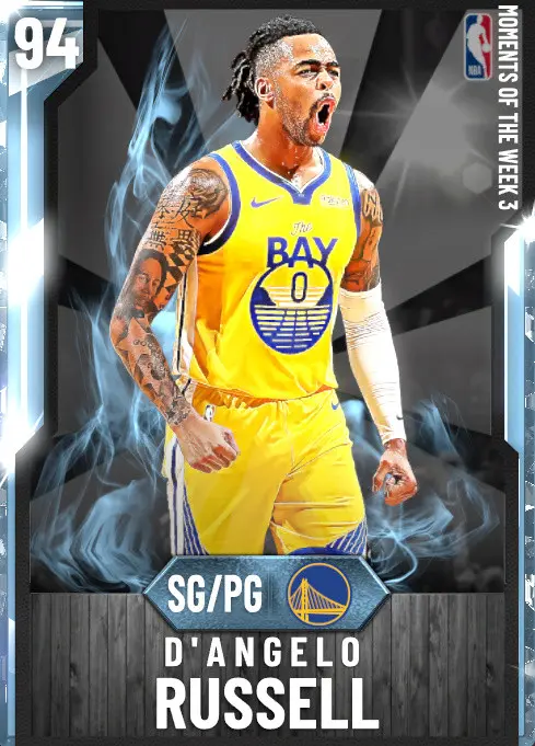 (DIAMOND) D'Angelo Russell (94 OVR)