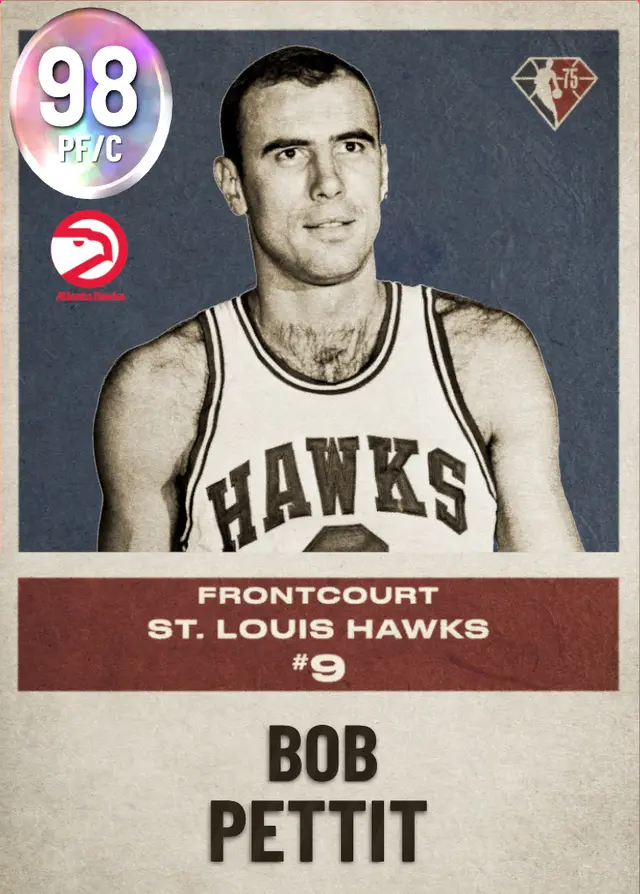(OPAL) Bob Pettit (98 OVR)