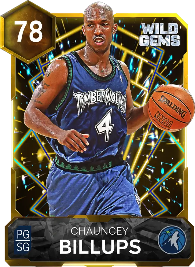 (GOLD) Chauncey Billups (78 OVR)