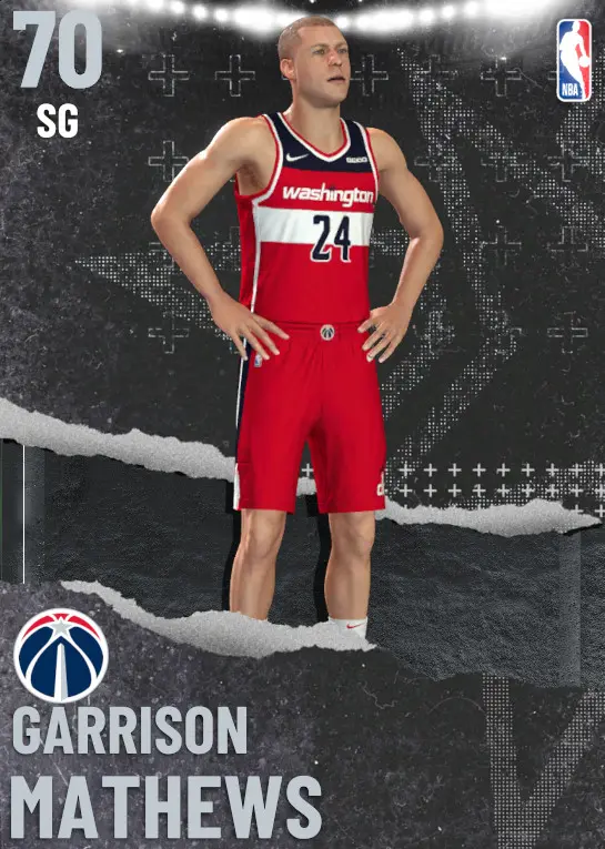(SILVER) Garrison Mathews (70 OVR)