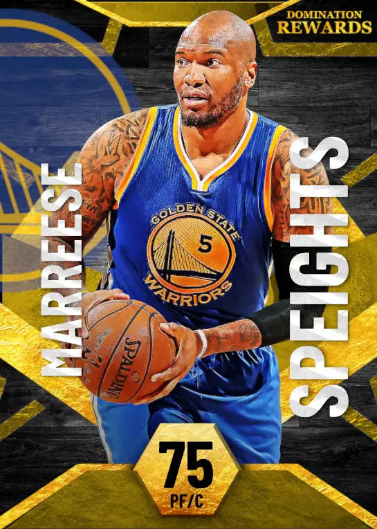(GOLD) Marreese Speights (75 OVR)