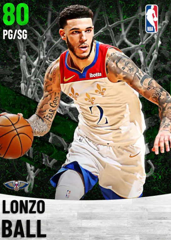 (EMERALD) Lonzo Ball (80 OVR)