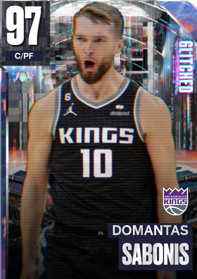 Glitched Domantas Sabonis