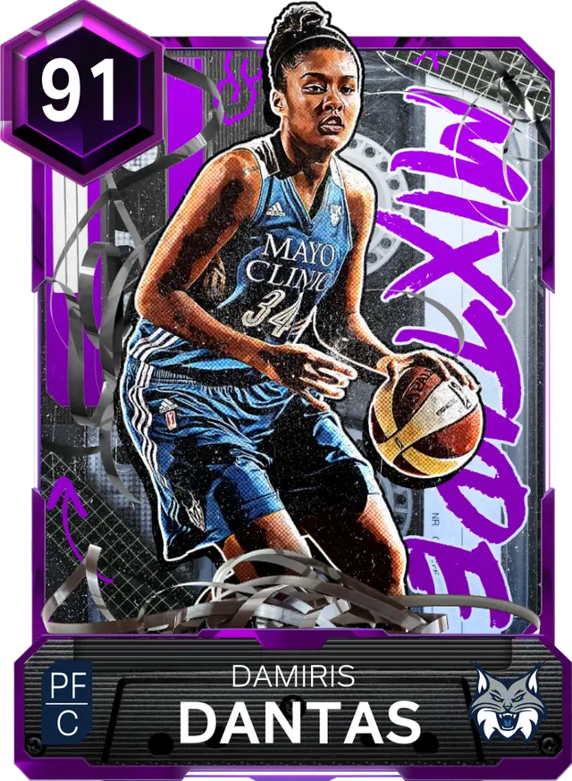 (AMETHYST) Damiris Dantas (91 OVR)